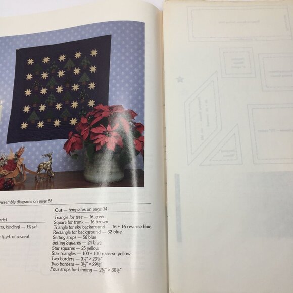 Possibilities Deck the Halls Nancy Smith Lynda Milligan Quilting Book Paperback - Picture 8 of 13